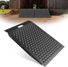 24x36" 750 LBS Heavy Duty Metal Lawn Mower Ramp W/Non Slip for Lawn Mower,Yard