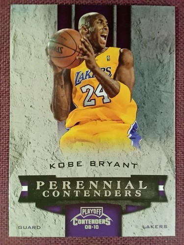 Kobe Bryant #8 2009 Playoff Contenders Perennial Contenders card