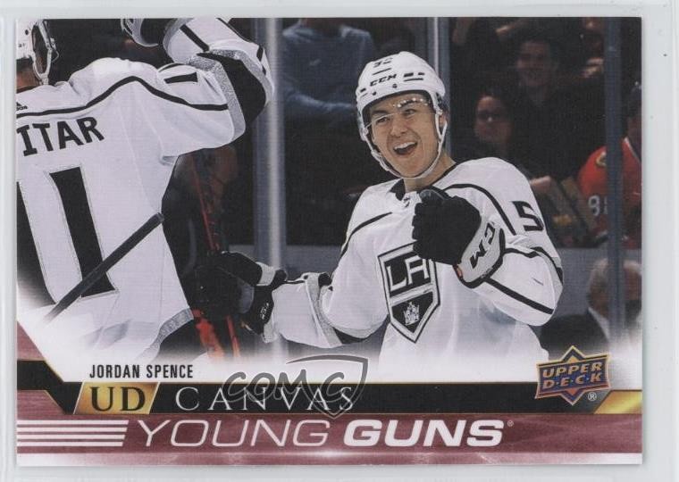 2022-23 Upper Deck Series 1 UD Canvas Young Guns Jordan Spence #C115 u0u
