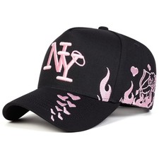 Unisex Letter Embroidery Baseball Caps Outdoor Adjustable Casual Hats Sports Cap