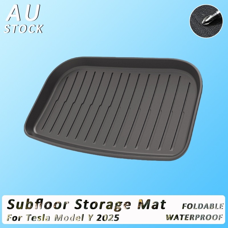Rear Lower Boot Liner Waterproof Floor Mat Custom For Tesla Model Y Juniper 2025