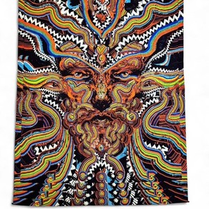 ✨ Sunshine Joy Psychedelic "Bicycle Day" 3D Tapestry — 60x90