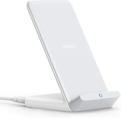 Anker 313 Induktive Ladestation 10W Kabelloser Qi-Ladeständer iPhone+Android-NEU