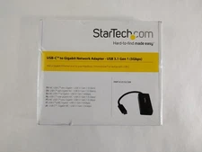New StarTech US1GC30B USB-C to Gigabit Ethernet Adapter USB 3.1 Gen 1 5Gbps