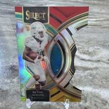 Panini 2023 Select De'Von Achane #176 Premier Prizm Die-Cut Rookie Dolphins