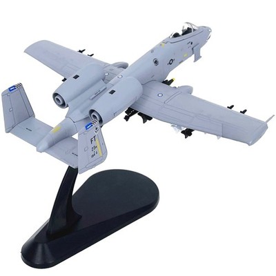 1:100 US A-10A Attack Plane Alloy Model Great Gifts Choice For Christmas