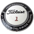 Vintage Titleist Golf Sign - #1 Ball Golfing Dealer Porcelain Gas Pump Sign