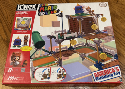 Knex Nintendo Super Mario 3D Land Prongo Building Set 169/ 208 Box Not Complete