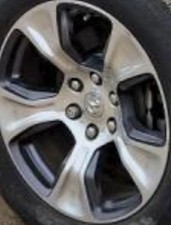 2022 Ram 1500 Oe Wheel New Style 6 Lug 20x9 Road 5 Spoke Single Spoke W Black