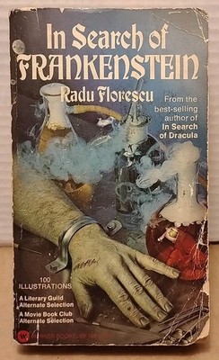 In Search of Frankenstein by Radu Florescu 1975 1st Print Warner Books Paperback