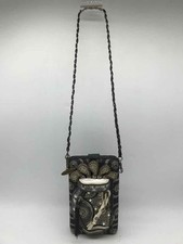 Pre-Owned Mary Frances Black Beaded Crossbody Crossbody