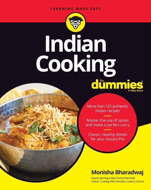 Indian Cooking For Dummies by Monisha Bharadwaj (Paperback Book)