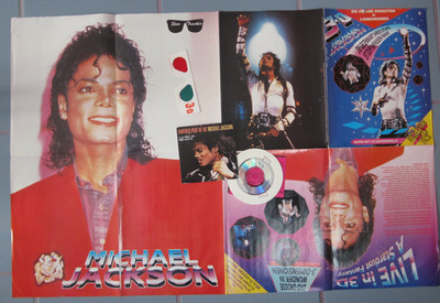 MICHAEL JACKSON '' ANOTHER PART OF ME '' 3-inch Single CD 1988+ POSTER ca.60x90 cm