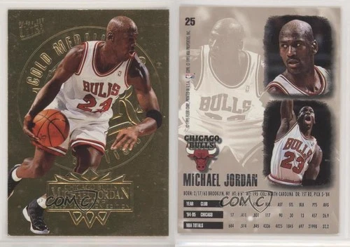 1995-96 Fleer Ultra Gold Medallion Edition Michael Jordan #25 HOF