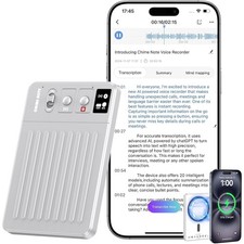 AI Voice Recorder - Voice Recorder w/No Fee for Transcribe AI Summarize by