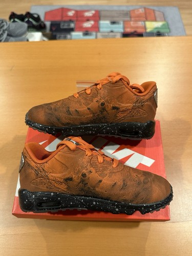 Size 10C - Nike Air Max 90 QS TD Mars Landing Magma Orange CD6489 600 Toddler - Picture 2 of 8