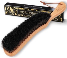 Clothes Brush Horse Hair Bristle Cowboy Hat Brush Suit Lint Brush Wool Cashmere