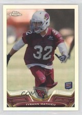 2013 Topps Chrome Refractor Tyrann Mathieu #4 11h3