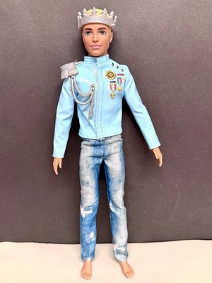 Barbie Ken Puppe Mattel Prinzessinnen-Abenteuer Prinz / König