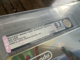Nintendo Pocket Monsters' Stadium: Gold & Silver (N64) Japan VGA 90+/9.7 Graded