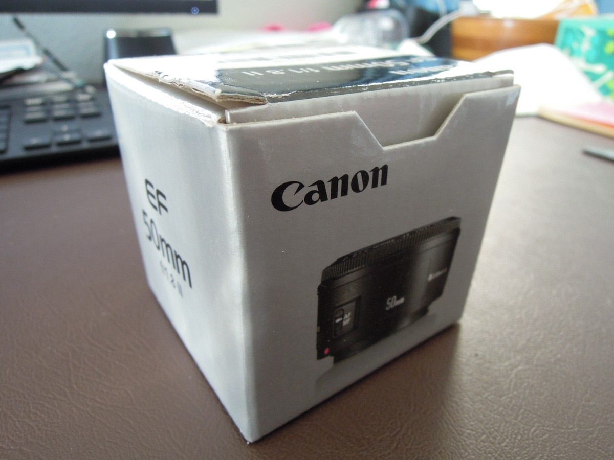 Canon EF 50mm f/1.8 II Empty Box No Lens | eBay