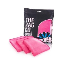- Premium FTW Microfiber Cleaning Towels for Glass, Windows, Mirrors, Pink