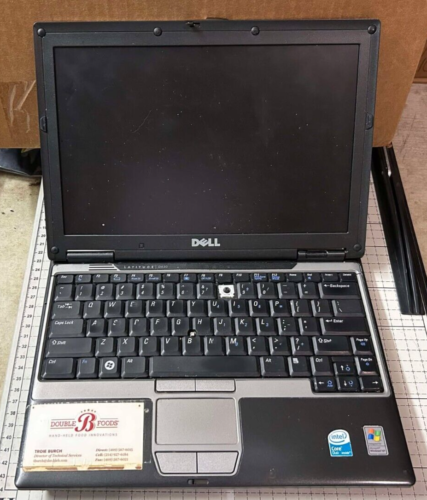 Dell Latitude D430 12" Intel Core 2 Duo NO RAM NO BATTERY For Parts Only - Picture 2 of 8