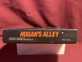 Hogan's Alley Nintendo NES 1985 Black Box Circle Seal Excellent Condition
