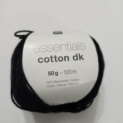 Rico Essentails Cotton DK Color 90 Yarn 1.75 Oz 50 Grams