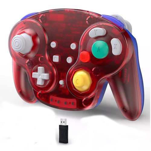 Wireless 2.4 G For Nintendo GameCube NSO Switch PC Mac Windows USB Controller - Picture 13 of 87