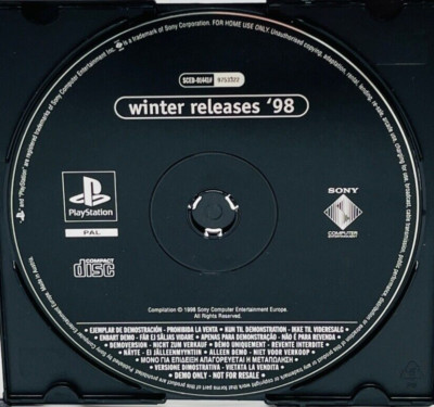 PS1 Formula One 99 + démo Winter Releases - Jeux vidéo