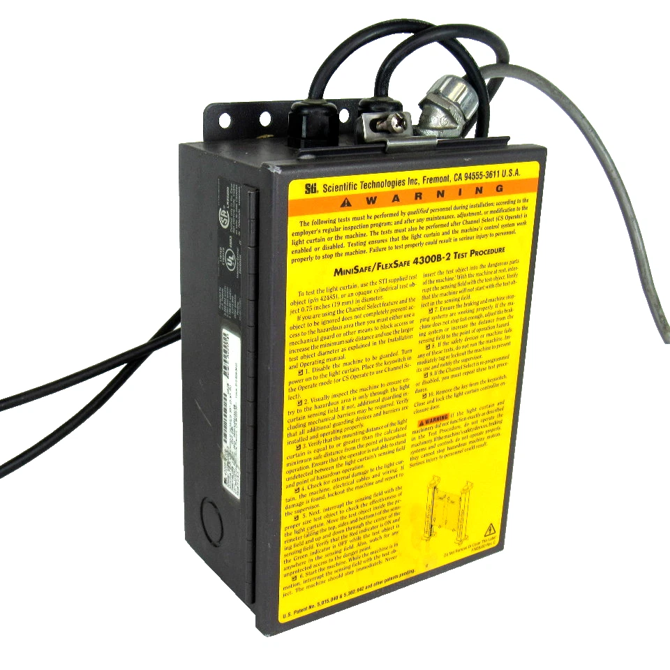 STI 43268-0360 MS4336B-2 Light Curtain Controller, 115V AC, 50/60Hz, .250A, 250m - Image 2 of 4
