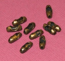50 Ball Chain Connectors 8X3mm for 2.4mm ball chain