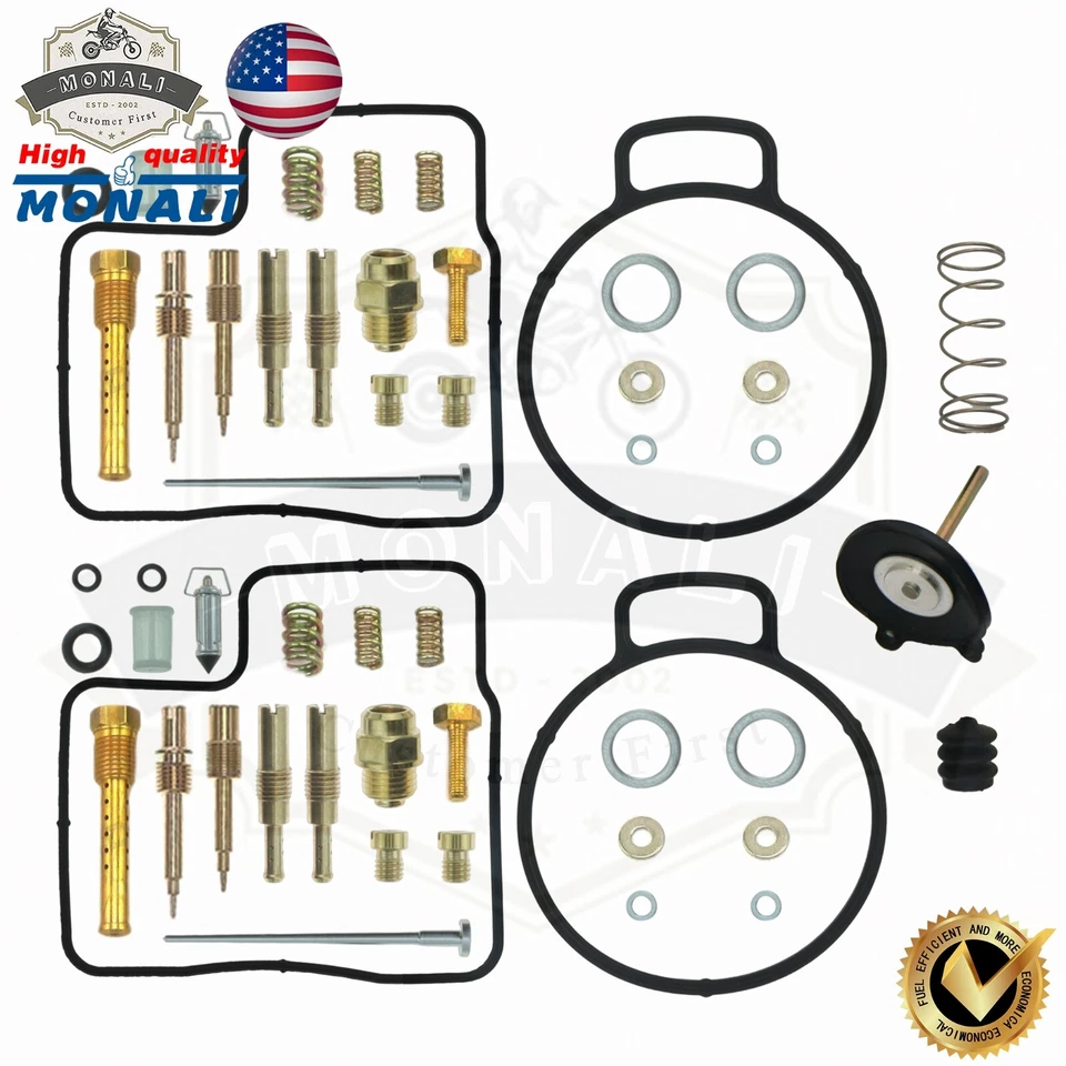 Carburetor Rebuild Kit GL1500 Goldwing 88-98 GL 1500 accelerator pump diaphragm - Image 2 of 4