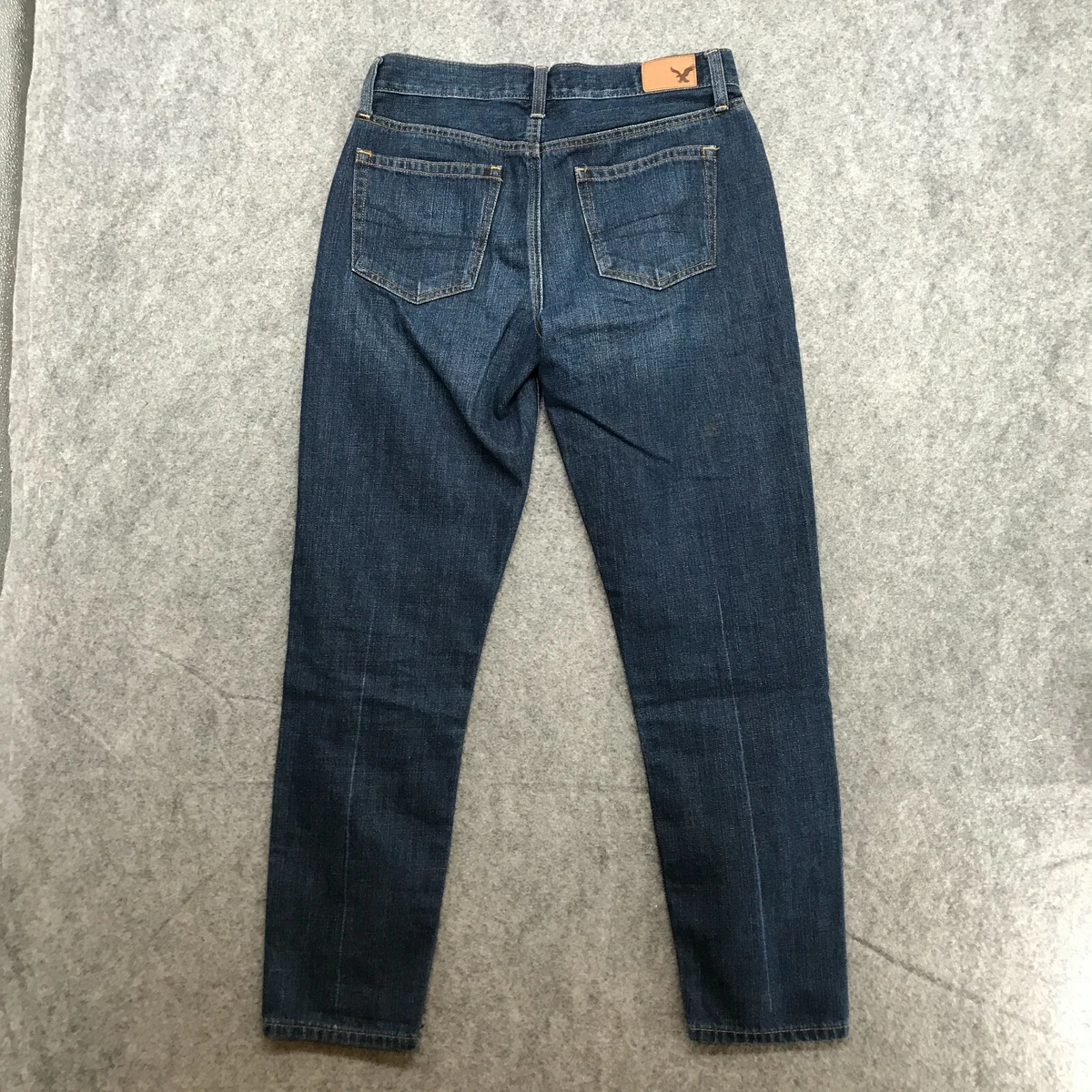 American Eagle Jeans Womens Size 4 Button Fly Vintage High Rise Slim Leg Denim