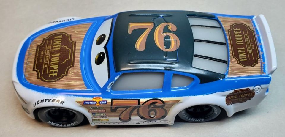 Disney Pixar Cars 3 Rev Roadages Vinyl Toupee 76 Diecast Stock Car ...