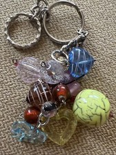 Vintage Keychain Beads And Baubles