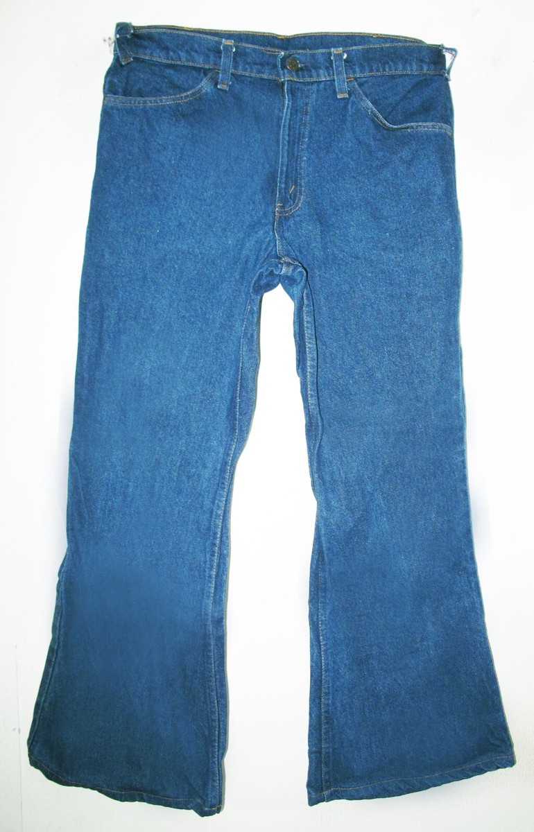 LEVI’S 684 NOS Vintage Levis 684 Orange Tab Bell Bottom Mens Jeans