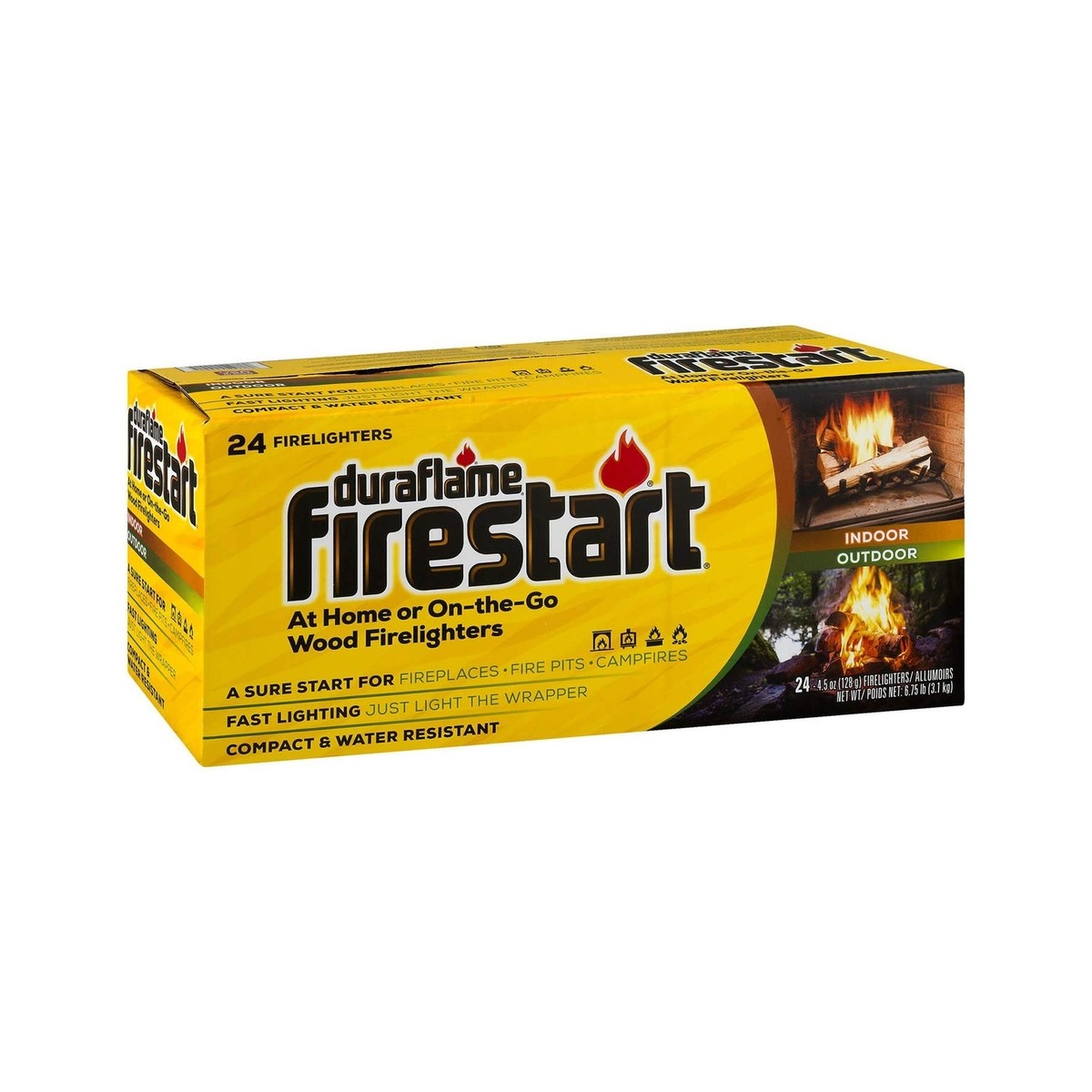 duraflame Firestart Indoor/Outdoor Firelighters, 24 pack | eBay