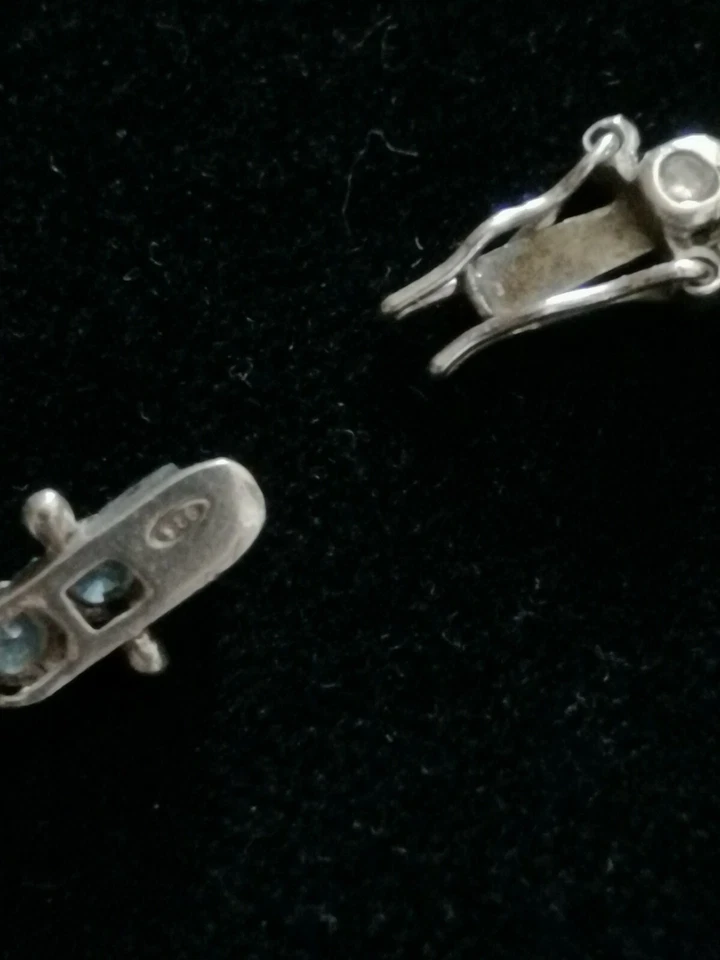 bracciale tennis da donna in argento 925 con zirconi del 1970 - Immagine 2 di 4