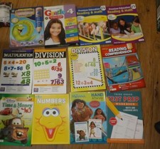 NEW SCHOOL Curriculum books 4th 5th reading math time hand writing U CHOOSE