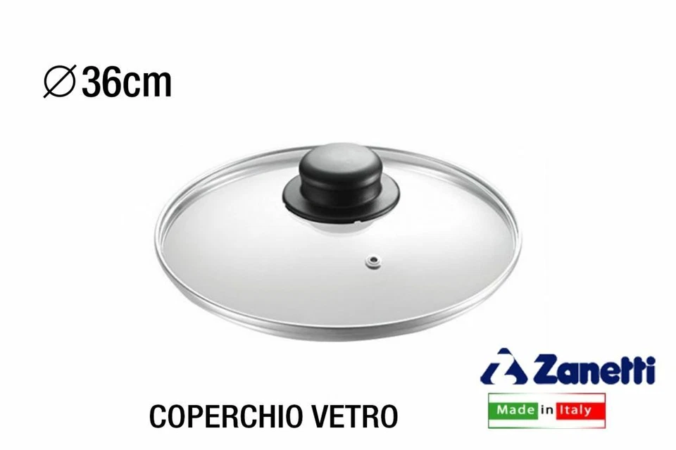 COPERCHIO VETRO CM.36 ZANETTI