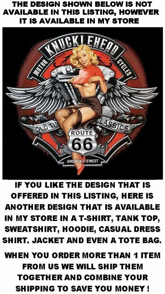 American US Flag Motorcycle Biker T-Shirt Men