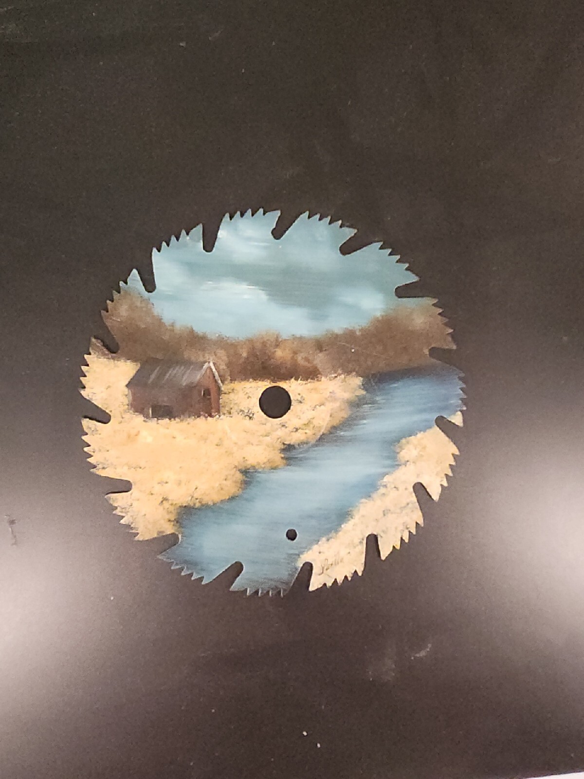 Painted Round Saw Blade eBay