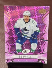 2022-23 UD Upper Deck ICE - BO HORVAT *Pink Purple Parallel SP!* Canucks 🔥