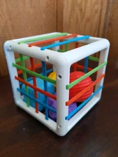 Baby Blocks Shape Sorter Toy Color Recognition Shape with Colorful Sorter Box