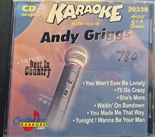 20339 ANDY GRIGGS   CHARTBUSTER KARAOKE CDG LOT MAIL