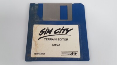 Infogrames, Sim City Terrain Editor Amiga Commodore #2