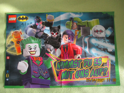 CI : Poster - LEGO BATMAN - Nimmst du es mit uns auf? + Immer zur Stelle - SALE