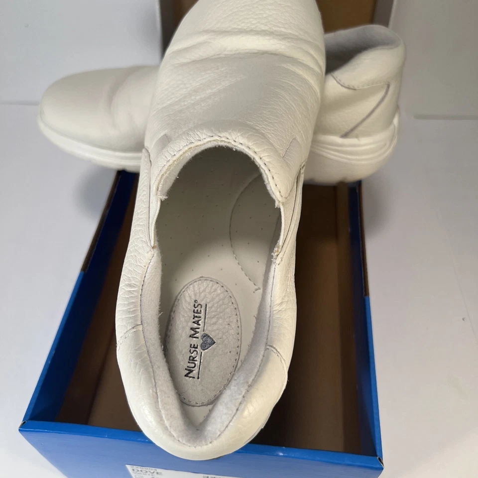 Zapatos ocupacionales blancos Nurse Mates para mujer talla 9 (4694980) Foto 2 de 4
